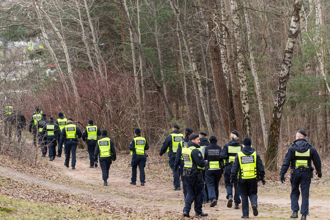 Galimai pagrobtos mergaitės paieška Vilniuje