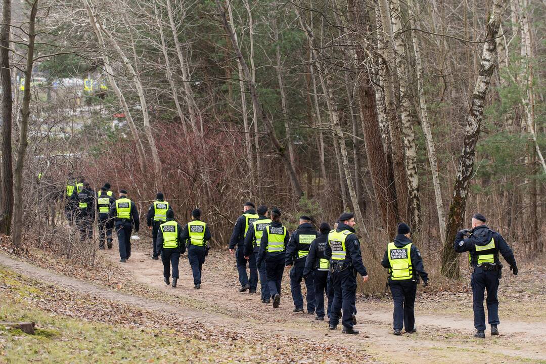 Galimai pagrobtos mergaitės paieška Vilniuje