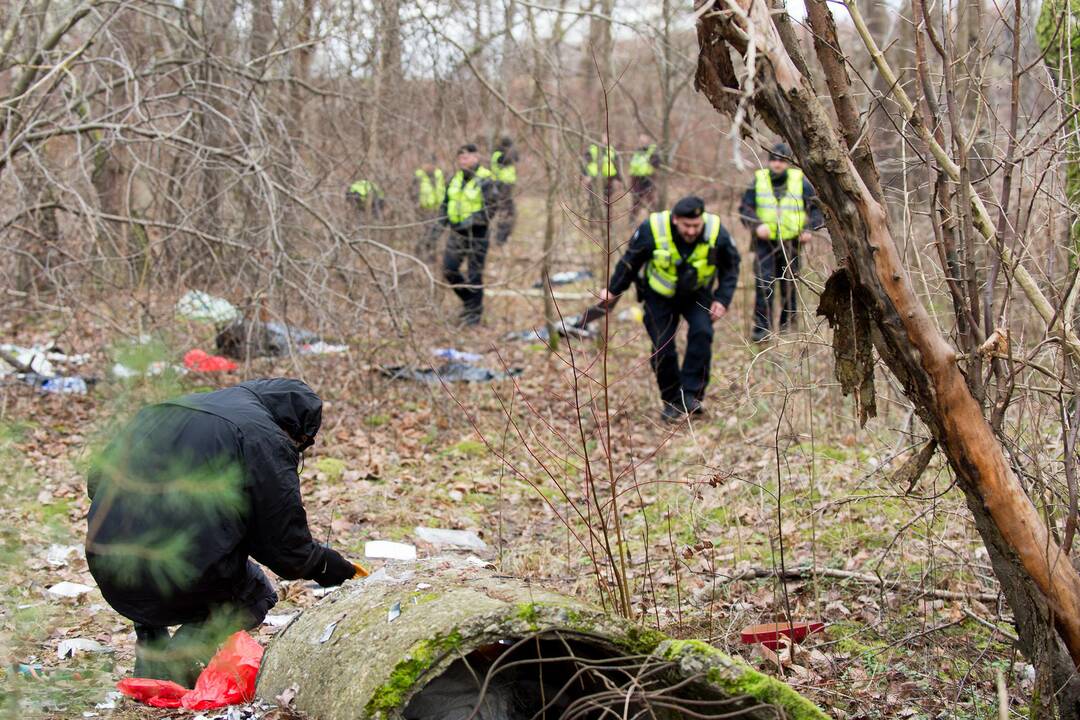 Galimai pagrobtos mergaitės paieška Vilniuje