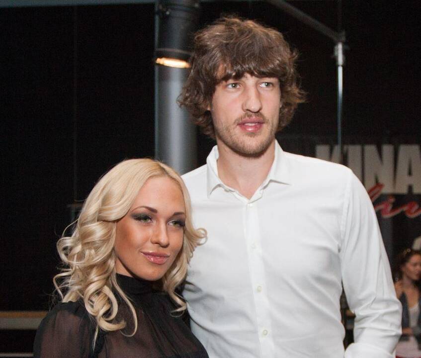Oksana Pikul ir Simas Jasaitis