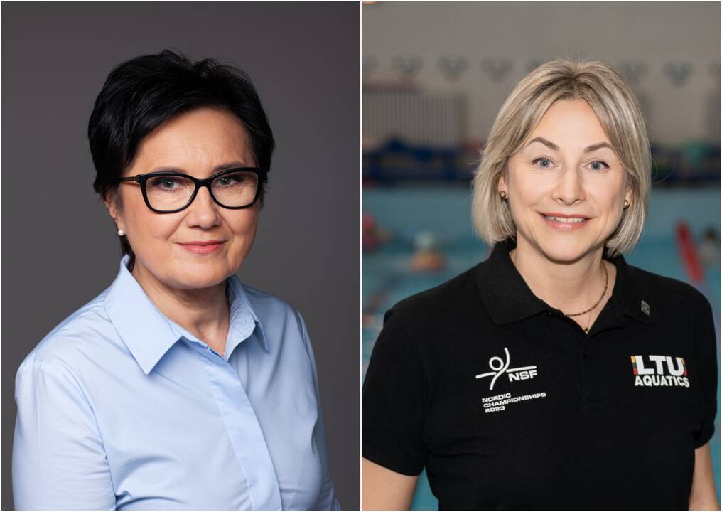 Edita Vasaitienė (kairėje) ir Aušra Jurevičienė (dešinėje)