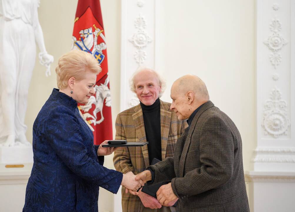 Nacionalinių kultūros ir meno premijų įteikimas