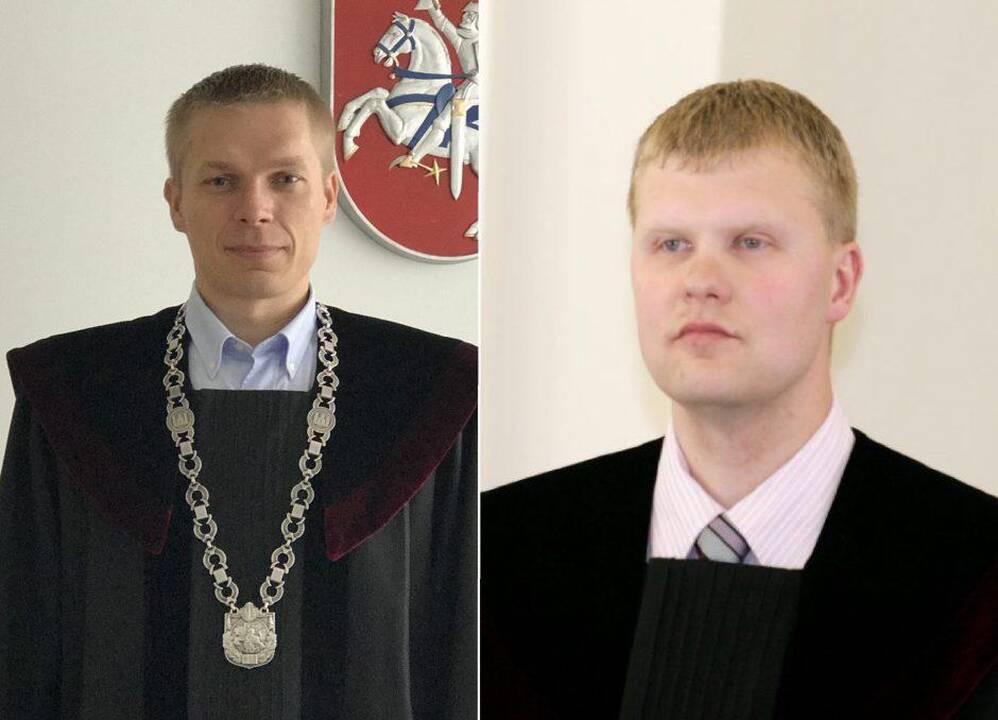 M. Klemenis (kairėje) ir R. Antanavičius (dešinėje) 