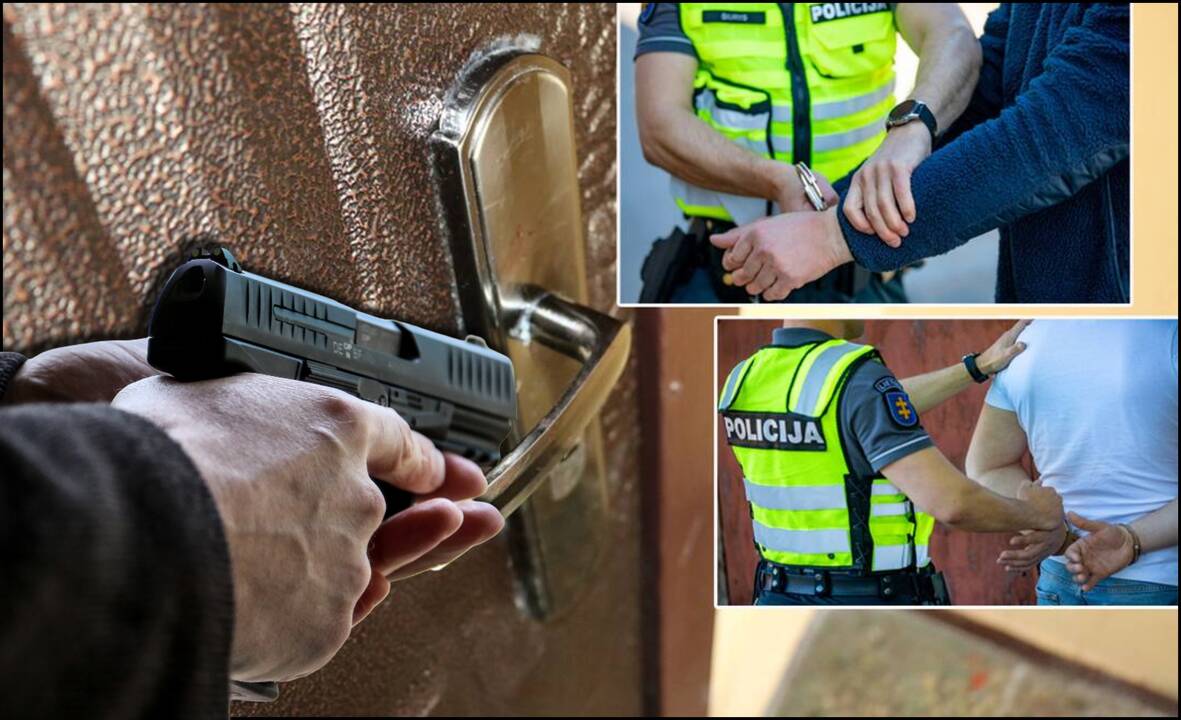 Nelegalaus ginklų arsenalo savininkas pergudravo pats save?
