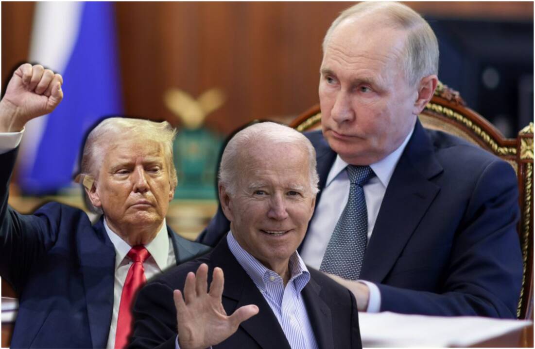 Kremlius: J. Bidenas žlugdo D. Trumpo taikos planus