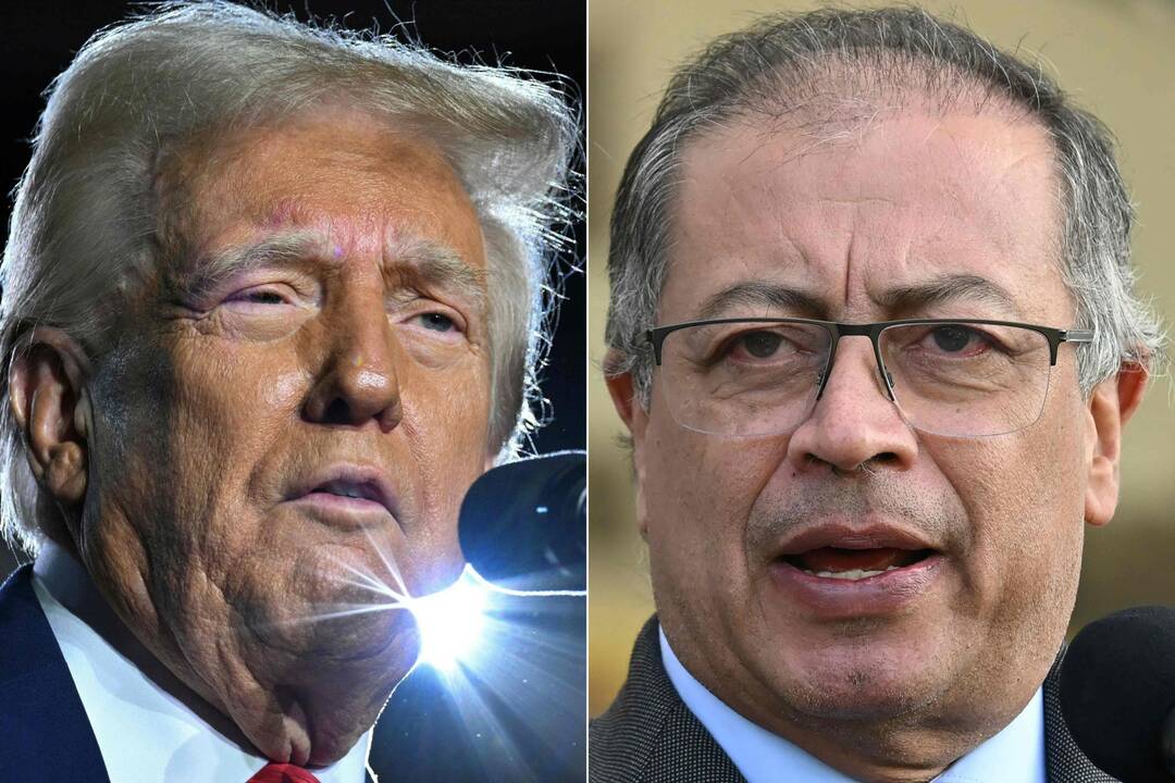 Donaldas Trumpas ir Gustavo Petro