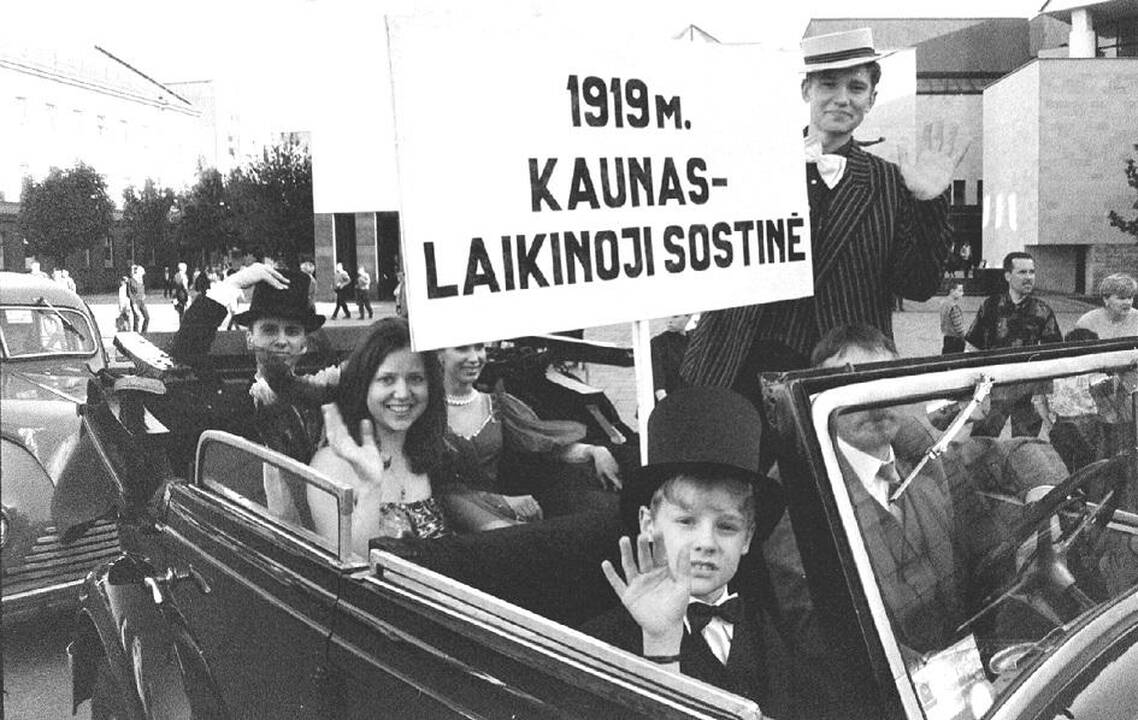 Pirmoji Kauno miesto gimtadienio šventė (1999 m.)