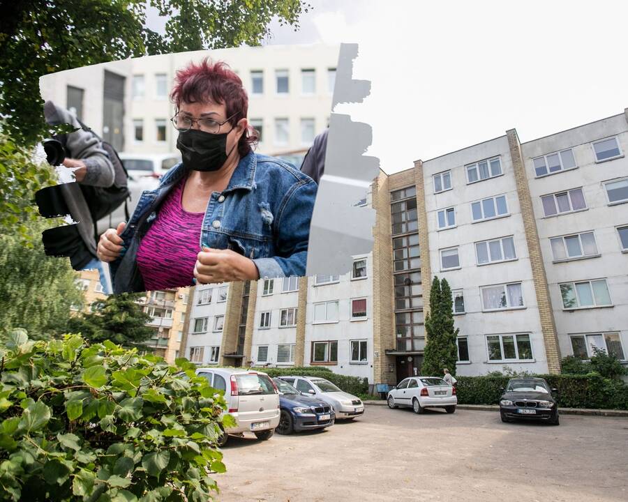 Tvirtovė: anot šio Antanavos gatvės daugiabučio gyventojų, jų namas ilgus metus turėjo du stogus – antrasis priklausė kaunietei, su kuria jau siejamos mažiausiai šešios mirtys.