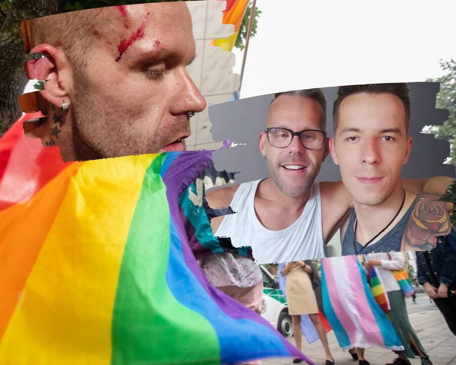 Gražvydas Sidiniauskas ir jo draugas Darrenas