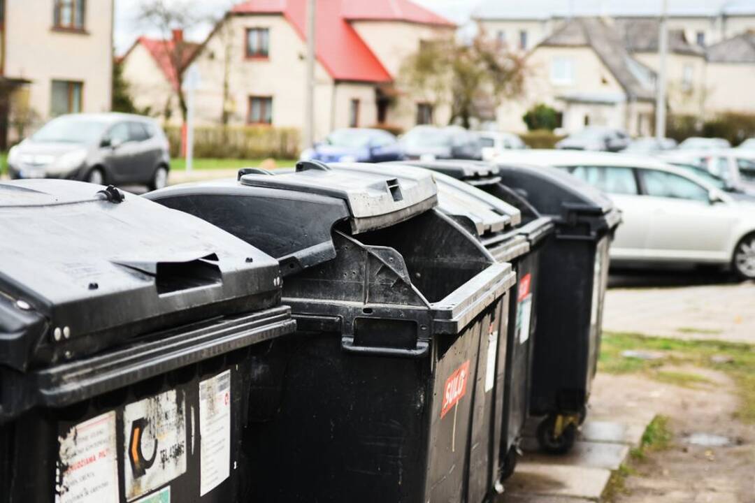 Panevėžyje šiukšlių konteineryje – žmogaus kaukolės dalys
