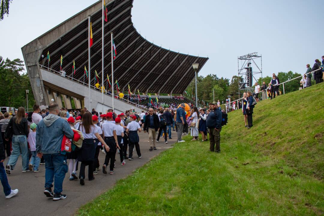 Klaipėdoje – Moksleivių dainų šventės preliudija