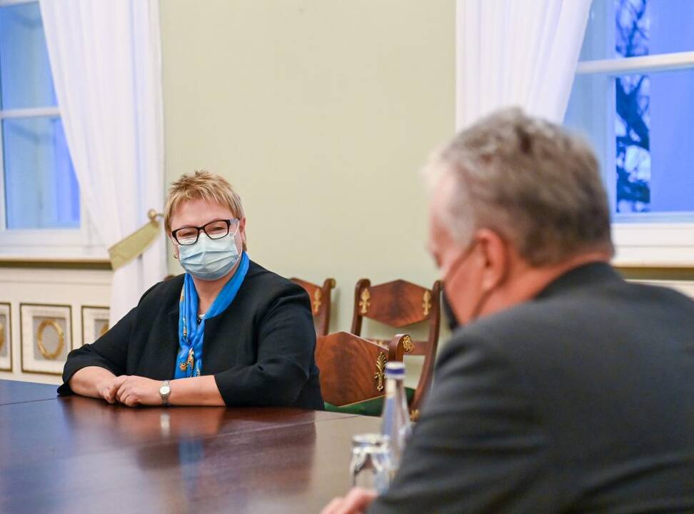 Dalia Miniataitė ir Gitanas Nausėda