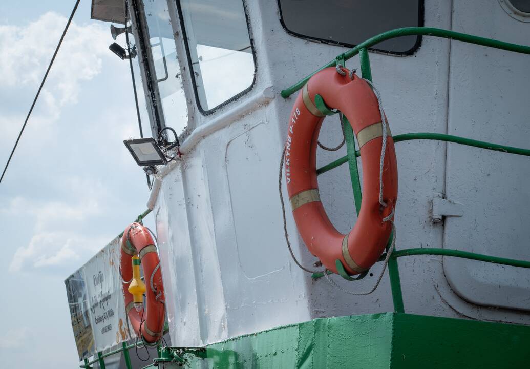Tęstinumas: P.Chadaravičiaus tėvas taip pat buvo keltininkas, o jis pats žada čia dirbti tol, kol galės.