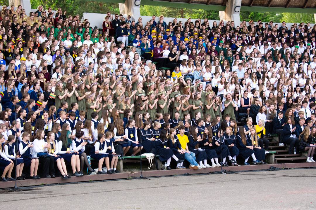 Klaipėdoje – Moksleivių dainų šventės preliudija