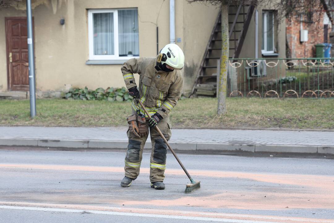 Smarki avarija Garliavoje