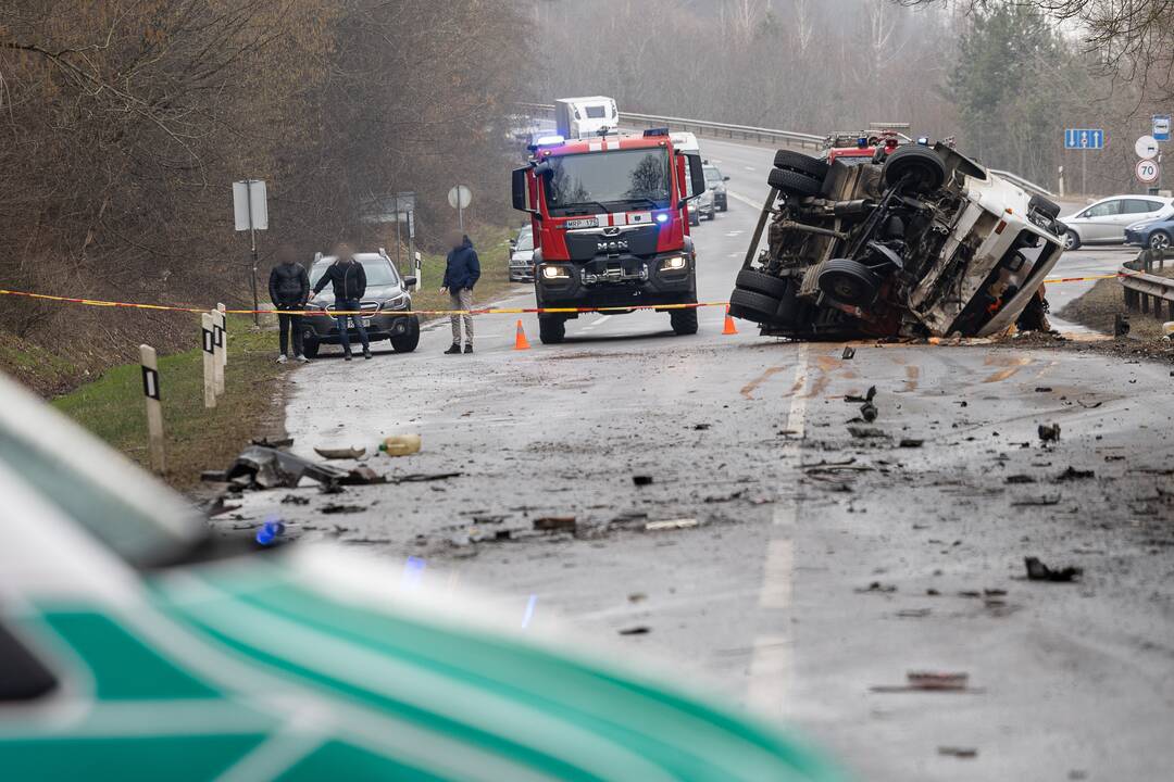 Netoli Kauno – siaubinga akistata su miškovežiu