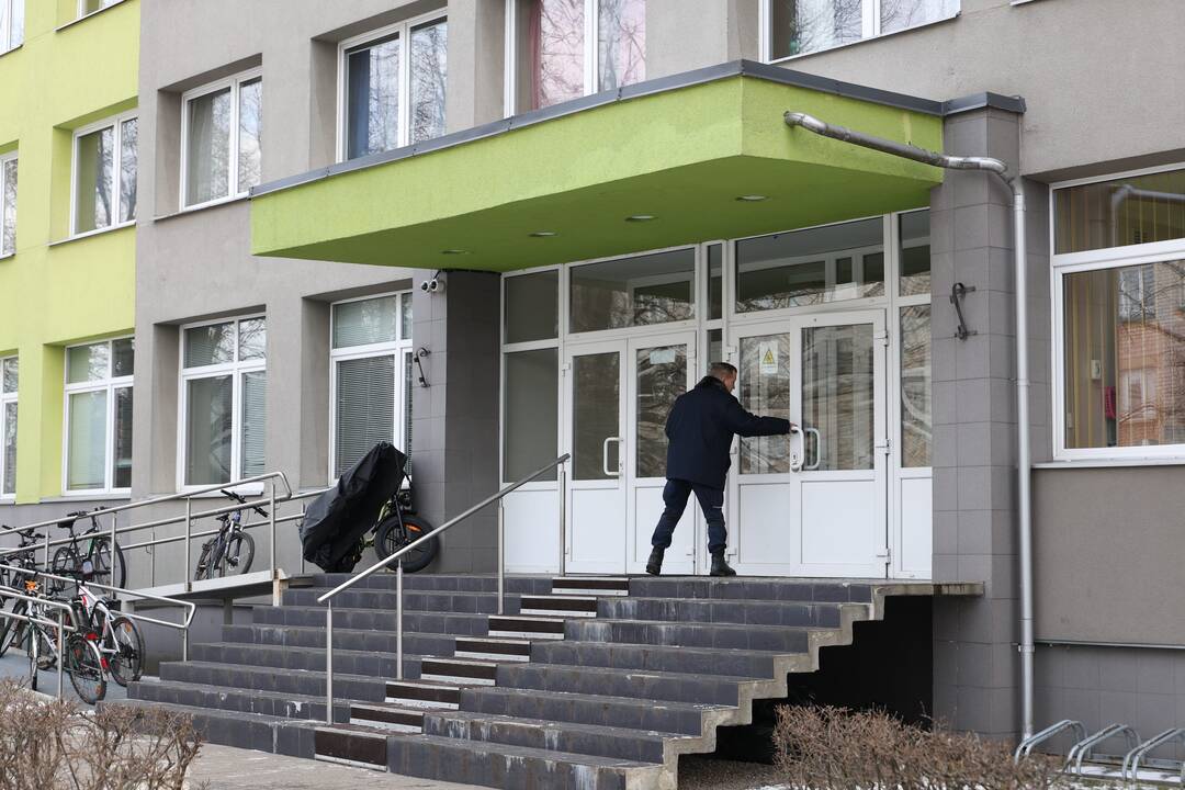 Gaisras Lietuvos inžinerijos kolegijos bendrabutyje