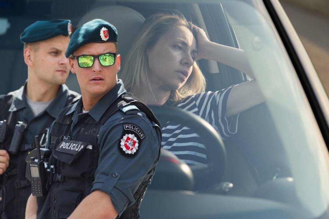 Pilietiško vyro sustabdyta girta vairuotoja dėjo į krūmus