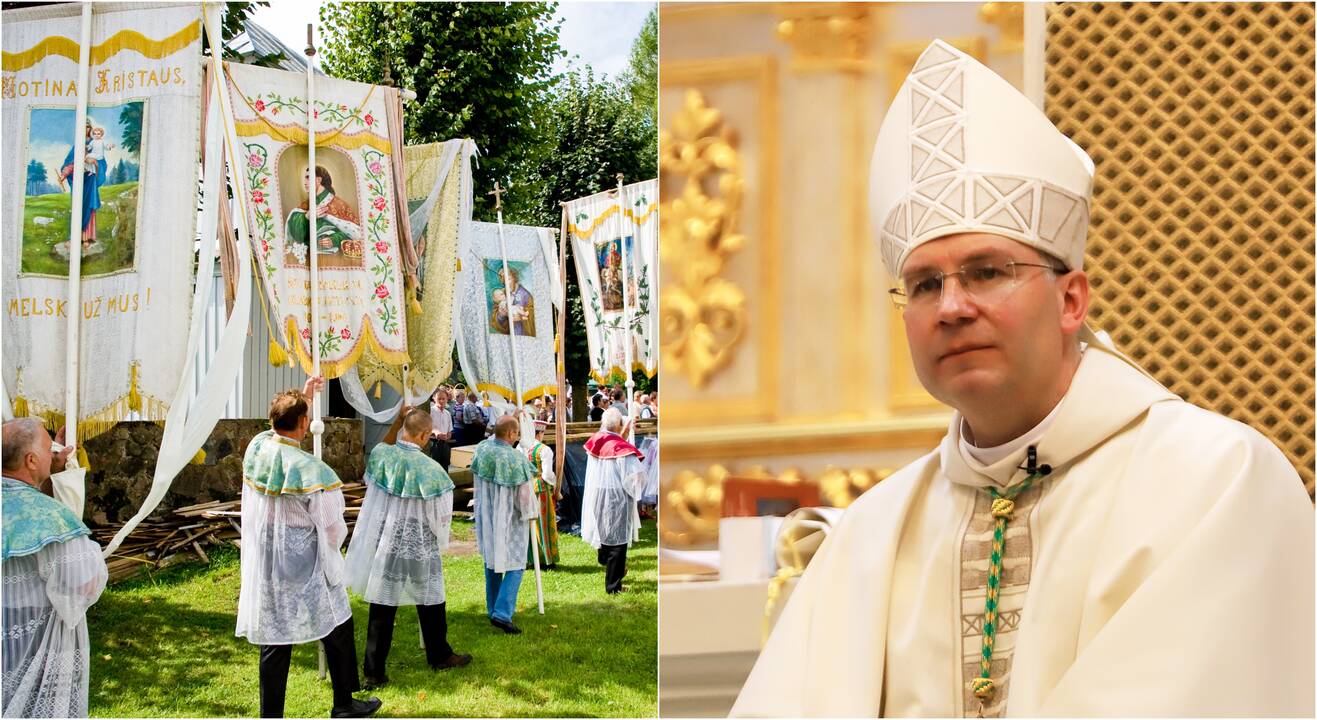 Masė: Šiluvą per atlaidus aplanko tūkstančiai žmonių.