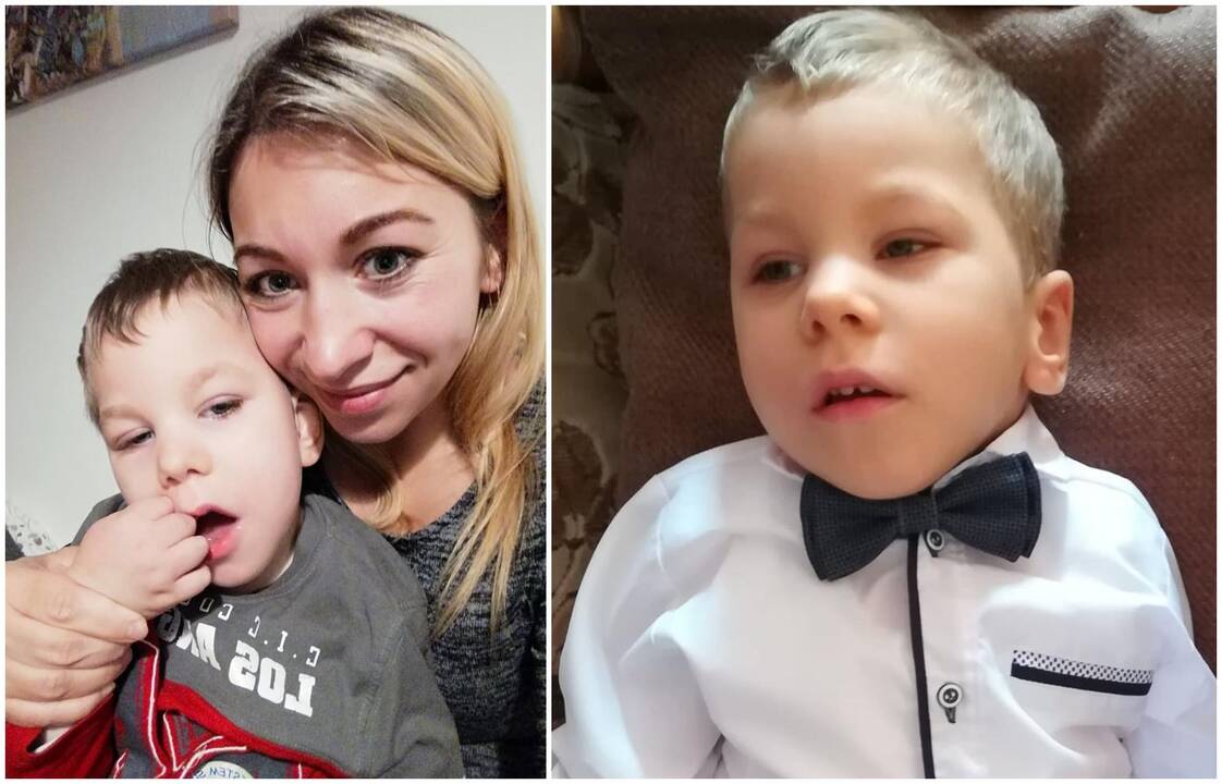 Jautru: prie patalo prikaustyto berniuko tėvai rankų nenuleidžia – viltis deda į specialiąją terapiją.