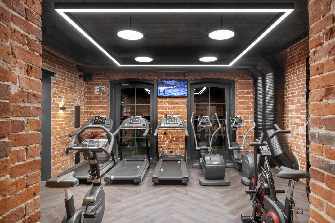 Sporto klubo dizaino įrengėjas @Yes.design.architecture