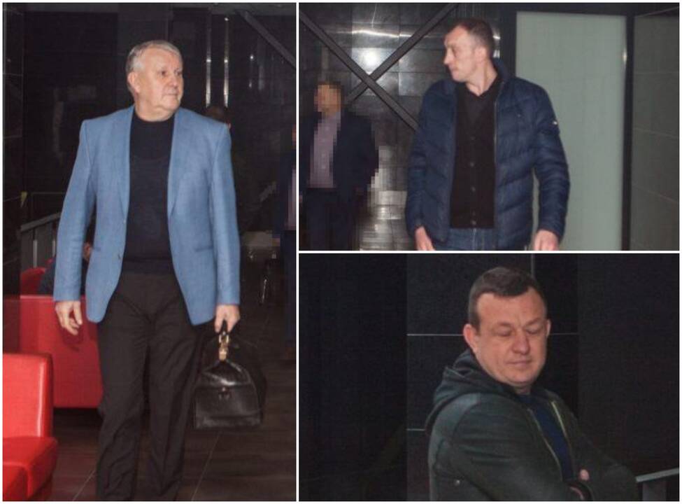 Drąsutis Zagreckas (kairėje), Giedrius Valatkevičius (viršuje), Tomas Dapkūnas (apačioje)