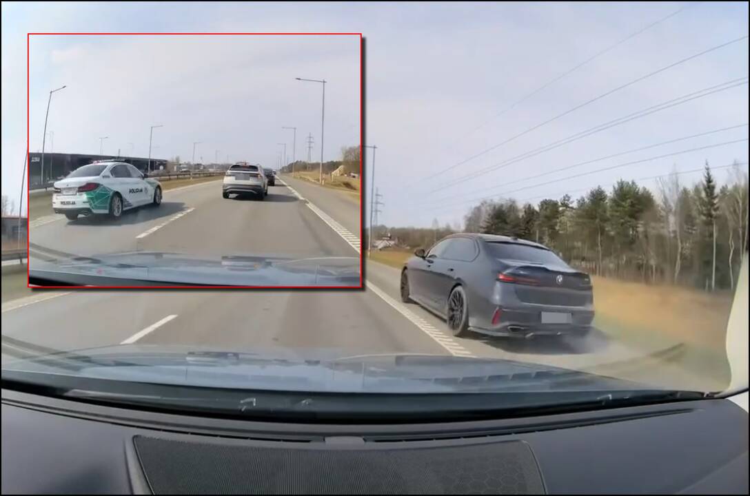 (Ne)laukta gaudynių atomazga: bėglys pats atvyko į policiją, tačiau su iškalbingu palydovu