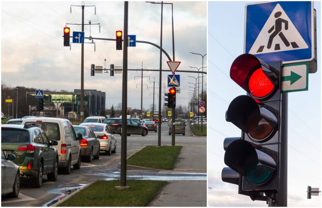 Tvarka: sankryžose žaliosios rodyklės gali atsirasti tik pritarus Transporto kompetencijų agentūrai.