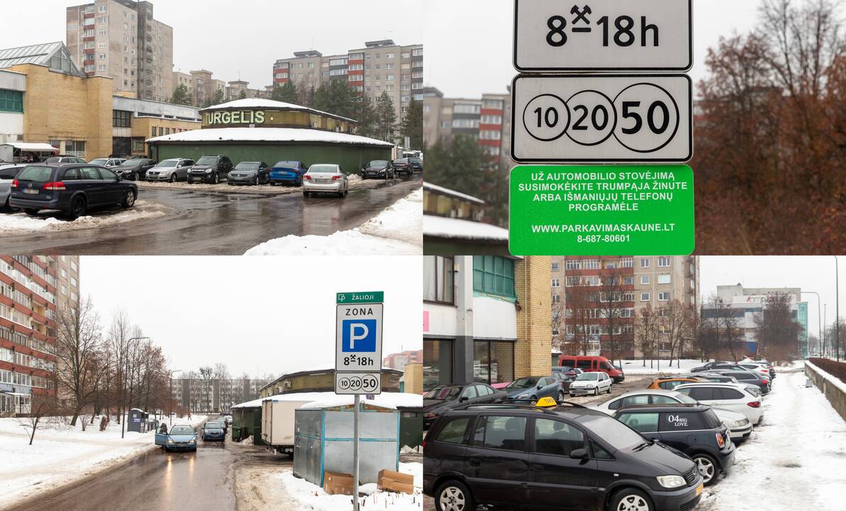 Perkėlė: parkomatas būdavo dešinėje pusėje prie šaligatvio, tačiau dabar jis arčiau gatvės, nuo aikštelės nutolęs 20 m.