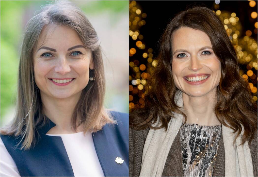 Gintarė Stankevičė (kairėje) ir Evelina Šimkutė (dešinėje)