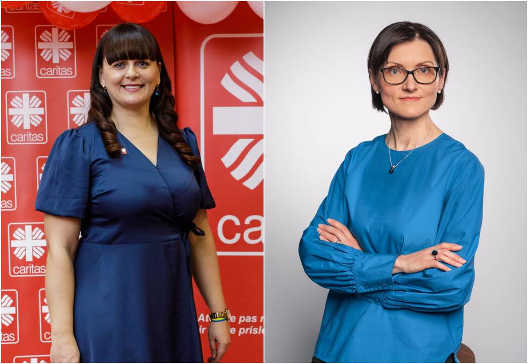 Deimantė Bukeikaitė (kairėje) ir Rūta Klimašauskienė (dešinėje)