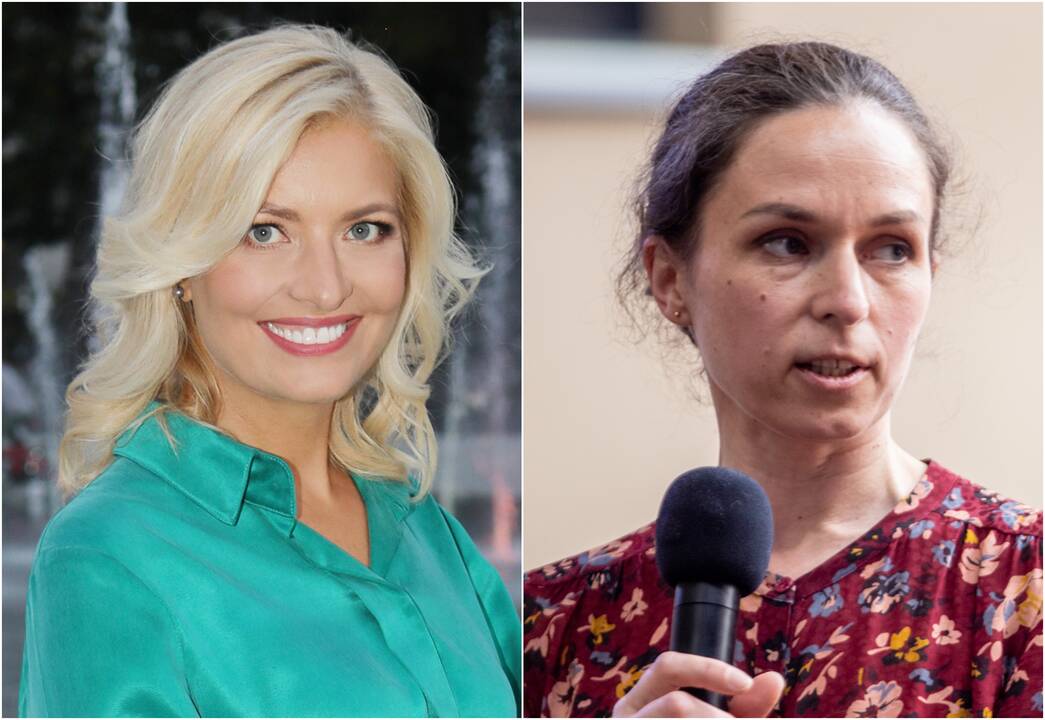 Jurgita Plisienė (kairėje) ir Sigita Bugenienė (dešinėje)