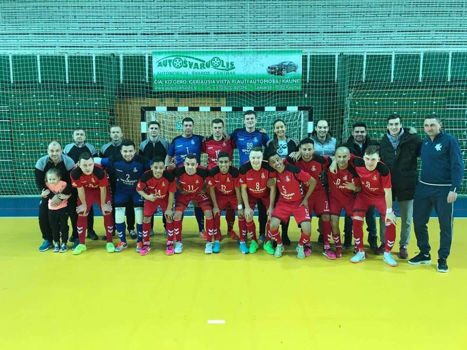 „Betsafe-Futsal A lygos“ čempionai – Kauno „Vytis“
