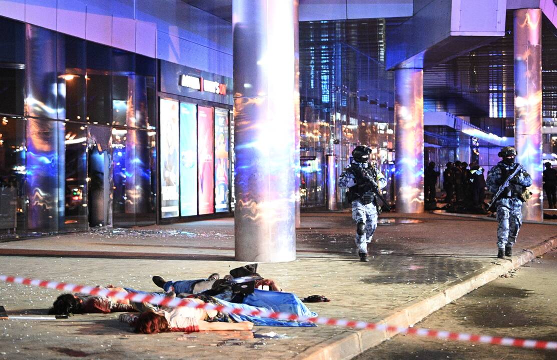 Maskvos koncertų salėje – didžiulis išpuolis