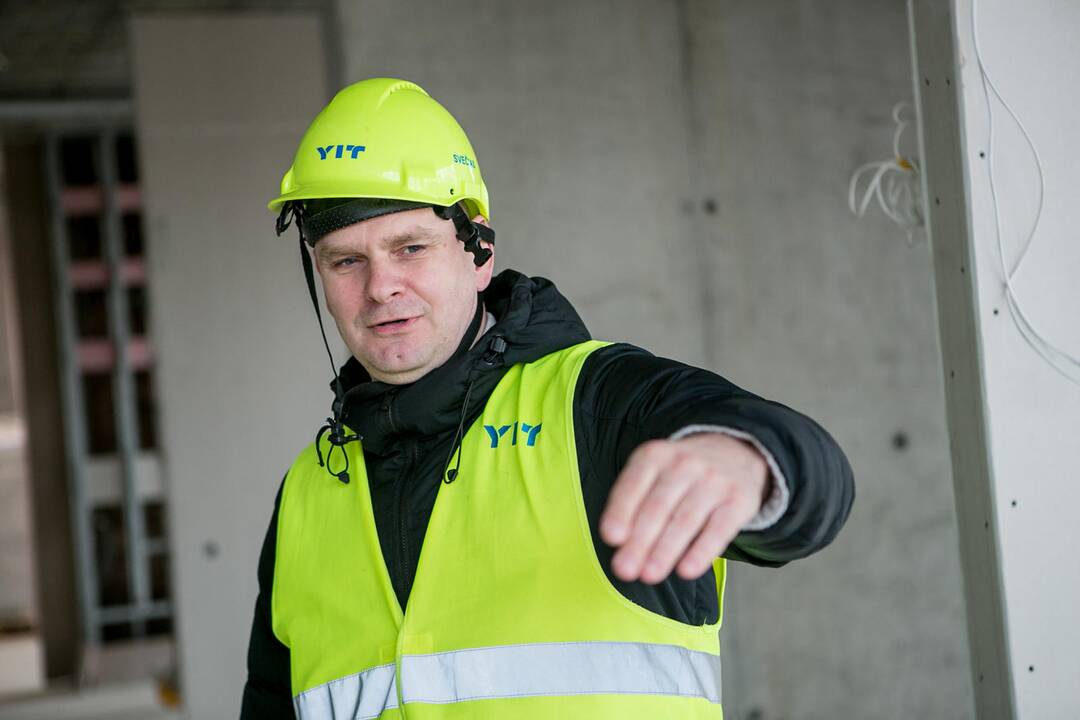 Žvilgsnis: Ž.Belejevaitė tiki, kad Krepšinio namai taps moksleivių traukos centru.
