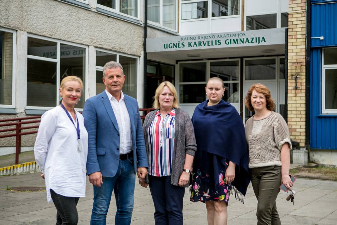 Galimybės: dabar gimnazistai bus laukiami VDU laboratorijose.