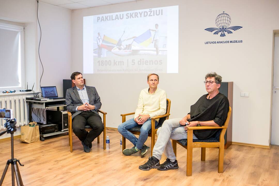 Planas: Algirdas ir Sakalas patikino, kad jų trejetas ateityje surengs daugiau panašių skrydžių.