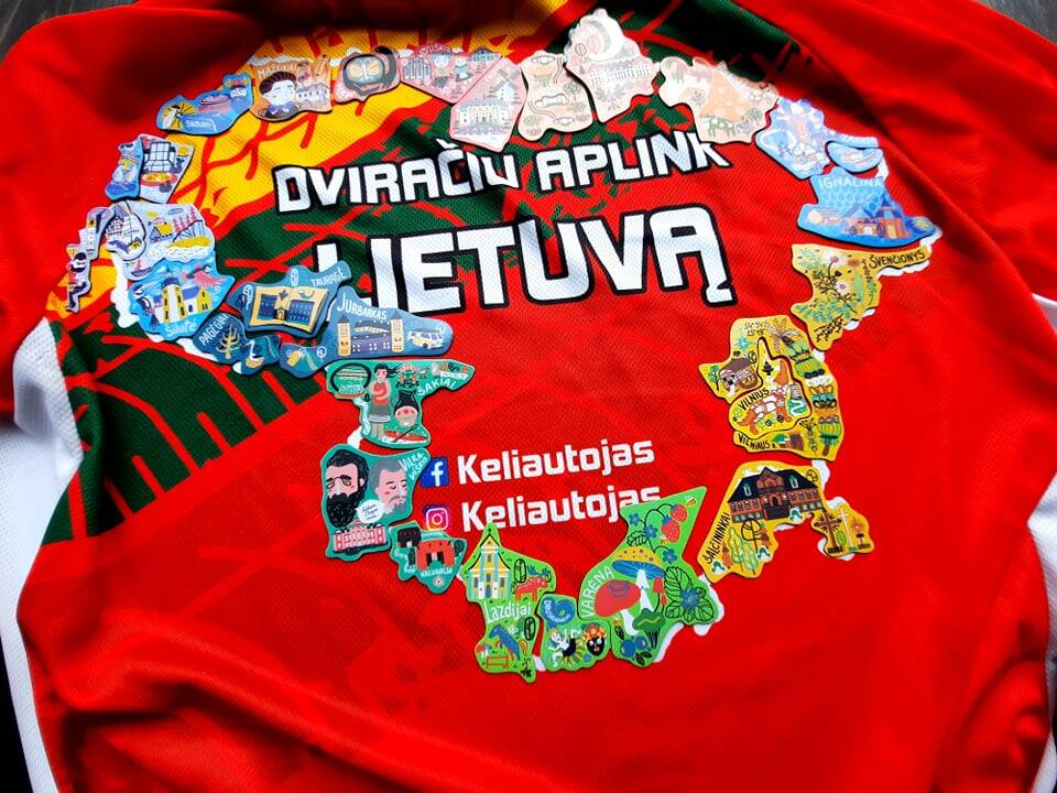 Patikimas: visos kelionės metu dviratis Mariaus nė karto nenuvylė.