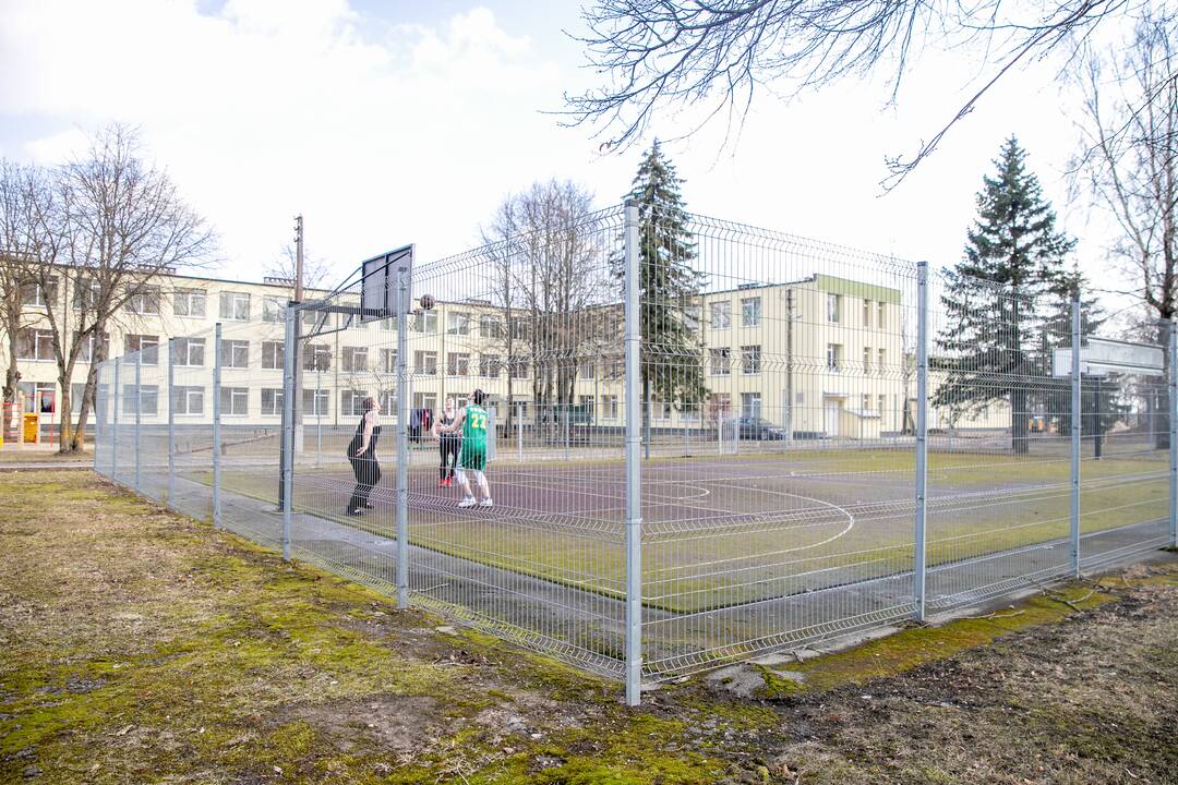 Lūkestis: naujų stadionų ypač laukia mažieji futbolininkai.