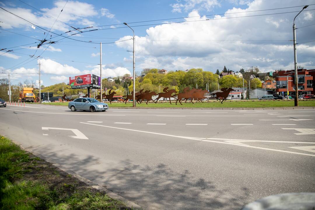 Uždarys: Pilies žiede transporto eismas bus draudžiamas nuo gegužės vidurio iki rugsėjo 1-osios.