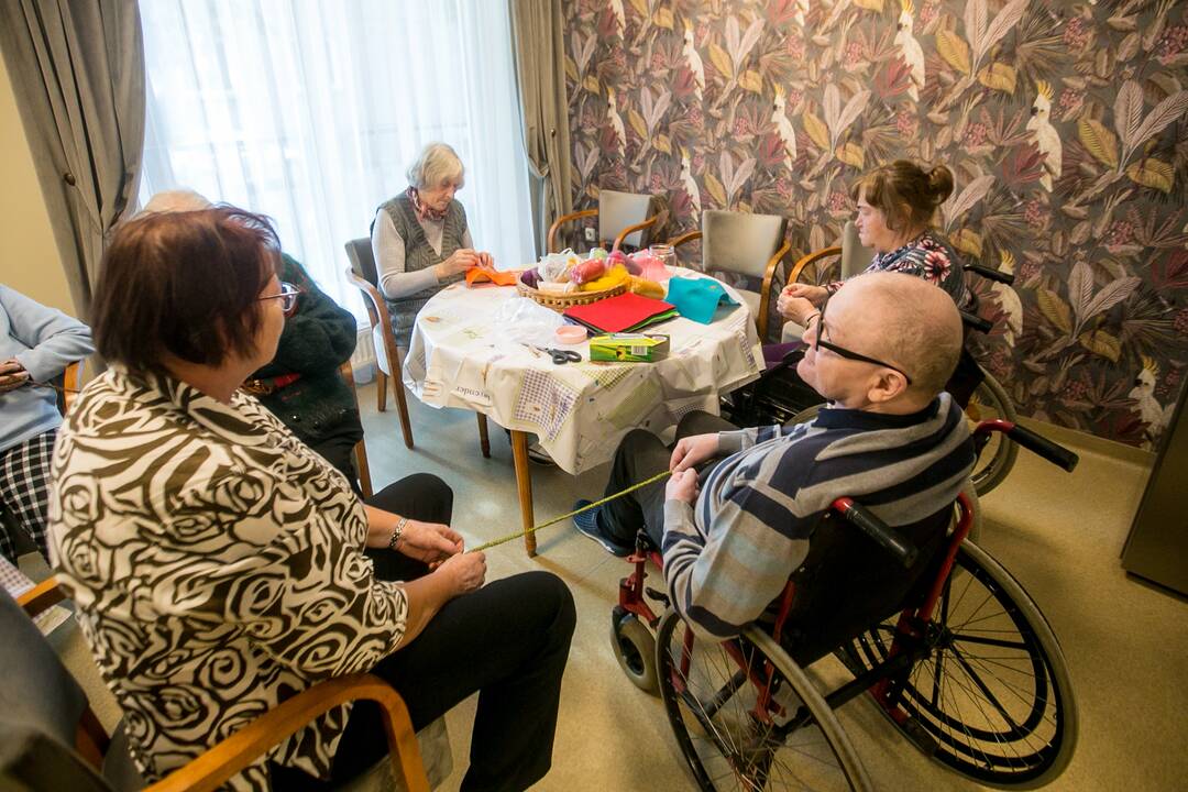 Patogumai: po remonto įstaigoje atsirado daugiau vietos ir daugiau galimybių rūpintis senoliais.