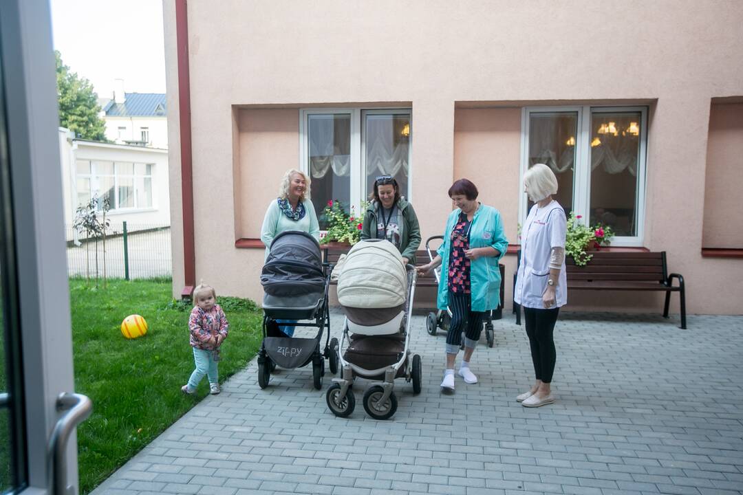 Patogumai: po remonto įstaigoje atsirado daugiau vietos ir daugiau galimybių rūpintis senoliais.