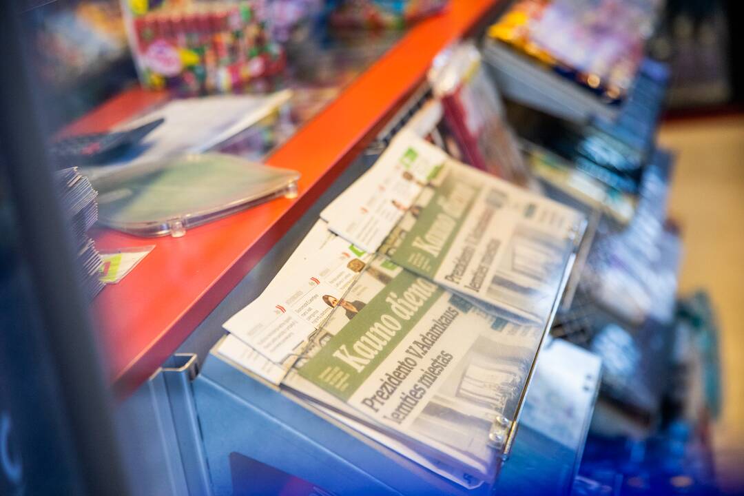 Tuštuma: Laisvės alėjoje neliko patogiai išdėstytų spaudos kioskų ar paviljonų, kur būtų galima įsigyti spaudos.