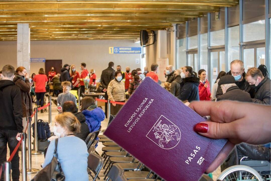 Migracijos departamentas vėl priims gyventojus gyva eile