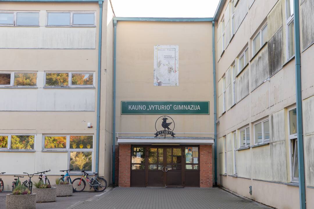 Atsinaujino: „Vyturio“ gimnazijoje prieš šiuos mokslo metus įrengta saulės elektrinė.