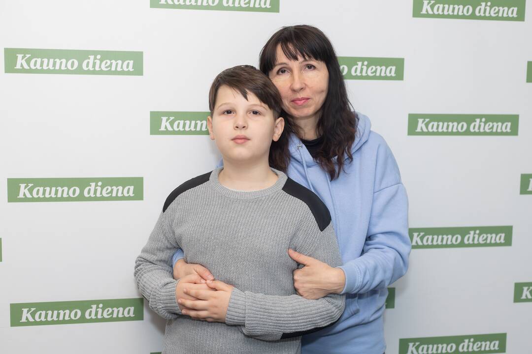 Likimas: nors širdys plyšta dėl įvykių Ukrainoje, Kyryla ir Tetiana džiaugiasi, kad šiuo metu yra Lietuvoje.