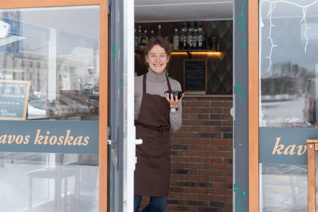 Planas: vos tik įsigiję spaudos kioską Judita ir Paulius žinojo, kad kada nors jame kvepės kava.