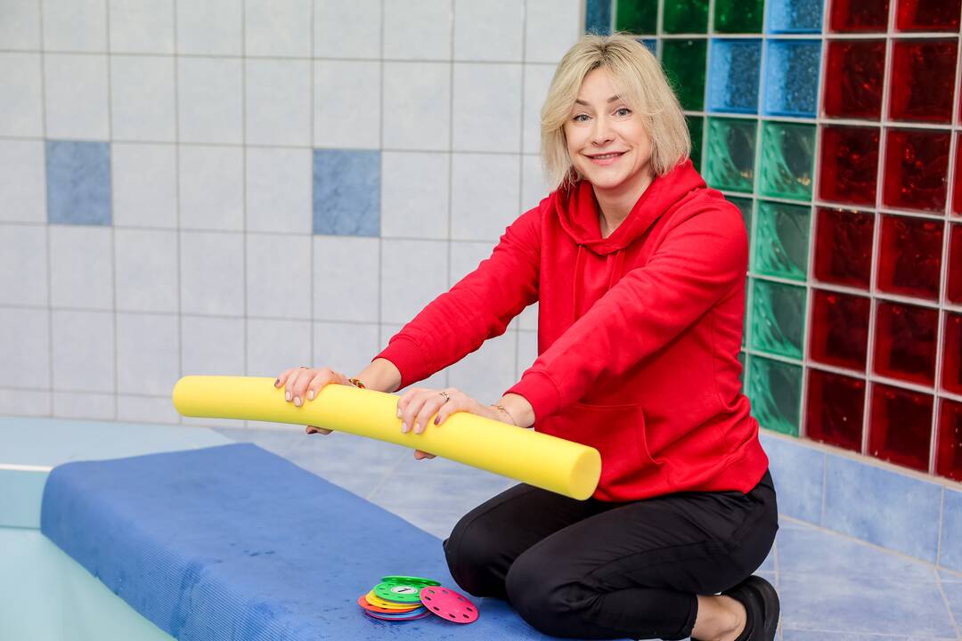 Poreikis: jei dėl kokių nors priežasčių neįvyksta plaukimo pamoka, mažieji labai nusimena.