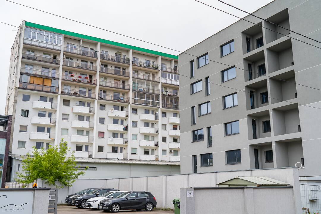 Miglos: Žaliakalnyje, ties Č. Sasnausko gatvės ir Savanorių prospekto sankryža, esančio daugiabučio ateitis – labai komplikuota.