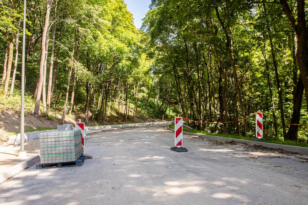 Atidarymas: Radvilėnų pl. atkarpoje iki rudens bus atnaujintas eismas.